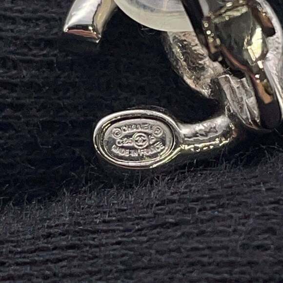 CHANEL Logo Earrings